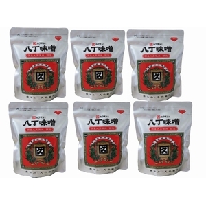 国産大豆使用八丁味噌銀袋300ｇ×６個