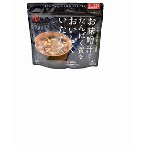 お味噌汁でたんぱく質をおいしくいただく［たっぷり葱と蓮根］
※個別包装はお受けできません。