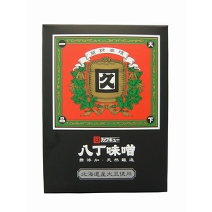 北海道産大豆 八丁味噌 化粧箱（ＨＢ－Ｈ１）
800ｇ