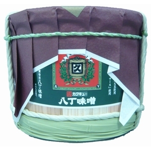 SMK-30　三河産大豆 八丁味噌 1.6kg化粧樽
